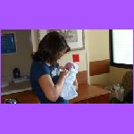 Ashly Holding Ava - First Time.jpg